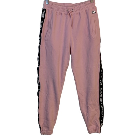 Human With Attitude Pink Joggers - Picture 1 of 6